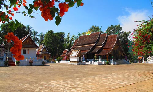 Chùa Wat Xieng Thong ở LuangPrabang
