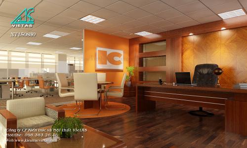 Thiết kế nội thất văn phòng công ty IC Community - Tầng 2