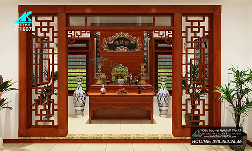 Thiết kế nội thất truyền thống Việt Nam theo phong cách hiện đại
