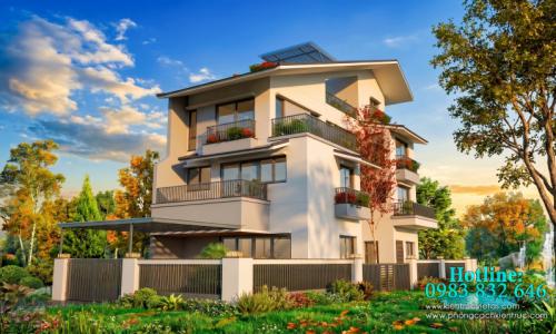 Hoàng Mai: Cải tạo biệt thự Iris Homes Gamuda Gardens - Biệt thự song lập 215m2, 3.5 tầng