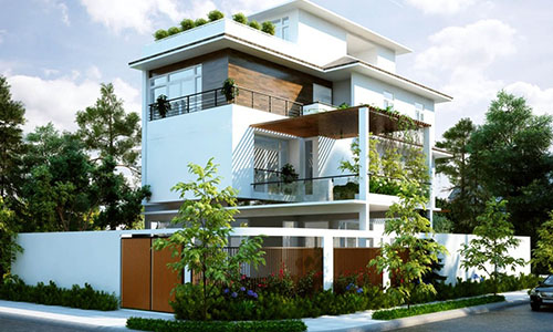 Cách thiết kế biệt thự phố đẹp và xu hướng mới nhất ở Việt Nam hiện nay
