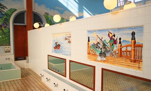 Khám phá nghệ thuật kiến trúc nhà tắm công cộng Sento Nhật Bản