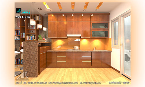 Thiết kế nội thất căn hộ chung cư 79m2 ở Đại Thanh ấm áp không khí gia đình