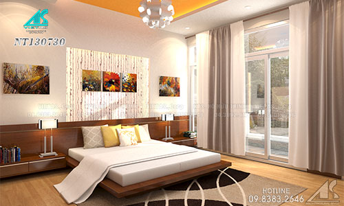 Thiết kế nội thất nhà phố Hà Giang 5x26m phong cách hiện đại (NT130730)